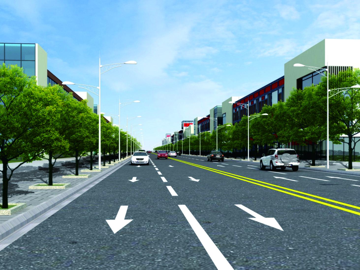 洞上街（延安路至翠柳路）道路、給排水工程